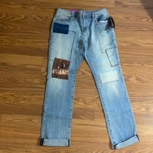 Patchwork jeans